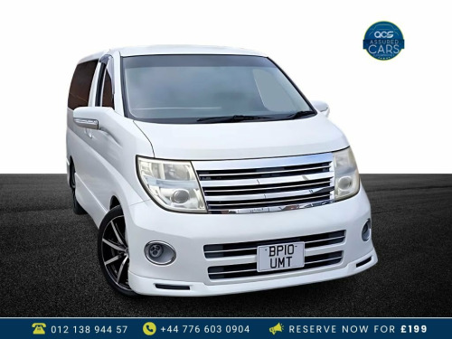 Nissan Elgrand  2.5  2010_Auto_8 Seats_3.5L_Petrol_Ulez