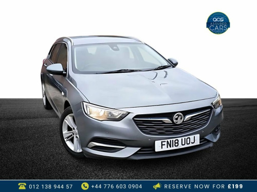 Vauxhall Insignia Sports Tourer  1.6 TECH LINE NAV ECOTEC 5d 108 BHP Sat Nav_Part L