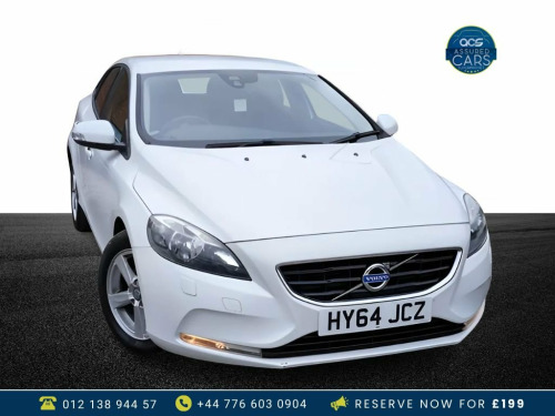 Volvo V40  1.6 D2 ES 5d 113 BHP £0 Tax_Low Miles_Long M