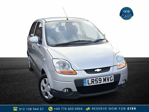 Chevrolet Matiz  0.8 SE Hatchback 5dr Petrol Automatic (132 g/km, 5