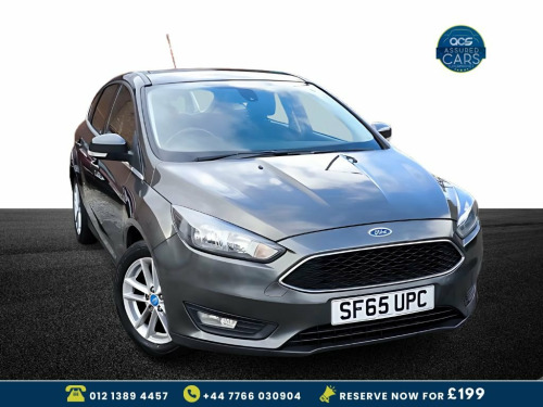 Ford Focus  1.0 ZETEC 5d 100 BHP £20 Tax_Low Miles_1.0L_