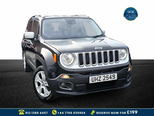 Jeep Renegade  LIMITED Sat Nav_Full Leathers_Long MOT_2.0L