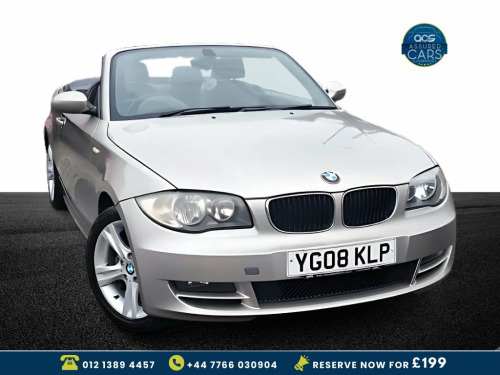 BMW 1 Series  2l 2d  168 BHP Convertible_Part Leather_2.0L_Ulez