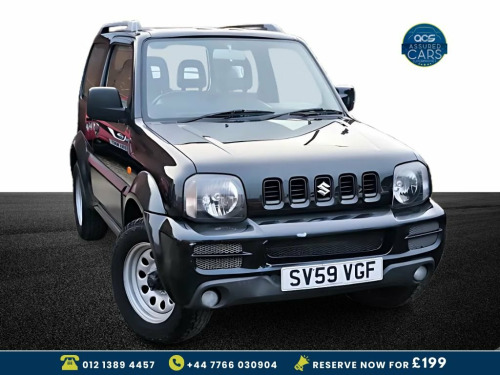 Suzuki Jimny  1.3 JLX SUV 3dr Petrol Manual (171 g/km, 83 bhp) L