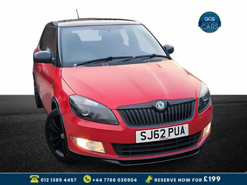 Skoda Fabia  1.2 Monte Carlo Hatchback 5dr Petrol Manual Euro 5