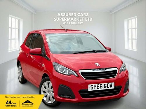 Peugeot 108  1.0 Active Hatchback 3dr Petrol Manual Euro 6 (68 