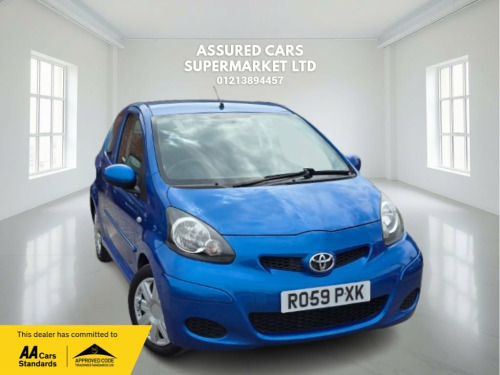 Toyota AYGO  1.0 VVT-i Blue Hatchback 3dr Petrol MultiMode Euro