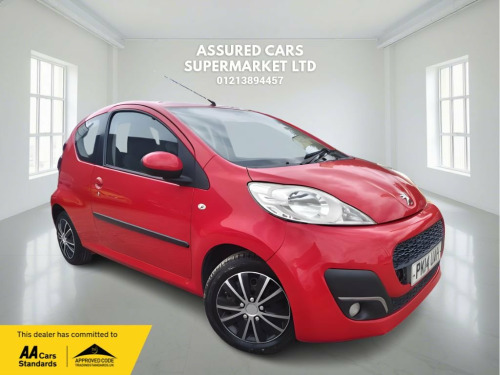 Peugeot 107  1.0 12V Active Hatchback 3dr Petrol 2 Tronic Euro