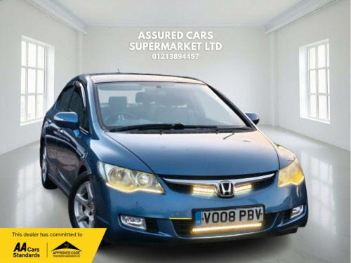 Honda Civic  1.3 IMA ES Saloon 4dr Petrol Hybrid Automatic (109