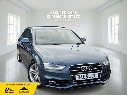 Audi A4  TFSI S LINE QUATTRO 2015_Auto_Low Miles_2L_Petrol_ 