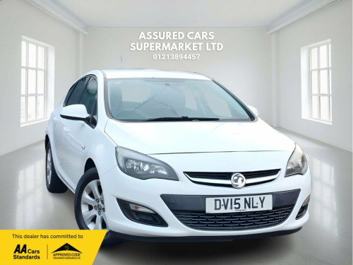 Vauxhall Astra  1.6i Design Hatchback 5dr Petrol Manual Euro 6 (11 