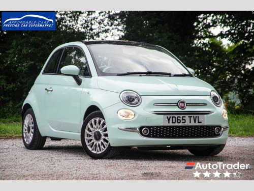 Fiat 500  1.2 LOUNGE 3d 69 BHP SUNROOF + HOUNDSTOOTH & L