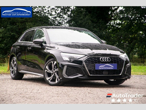 Audi A3  1.5 SPORTBACK TFSI S LINE MHEV 5d 148 BHP APPLE CA