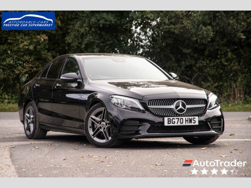 Mercedes-Benz C-Class  1.5 C 200 AMG LINE MHEV 4d 181 BHP