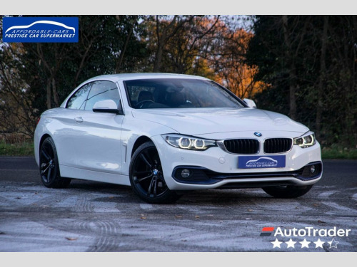 BMW 4 Series  2.0 420i GPF Sport Convertible 2dr Petrol Auto Eur