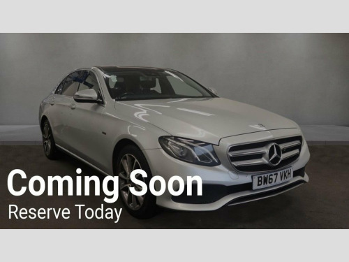 Mercedes-Benz E-Class  2.0 E350e 6.4kWh SE (Premium) Saloon 4dr Petrol Pl