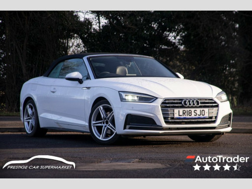 Audi A5  2.0 TFSI S line Convertible 2dr Petrol Manual Euro