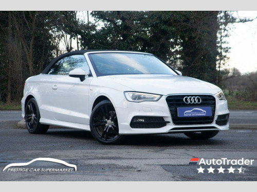 Audi A3 Cabriolet  2.0 TDI S line Convertible 2dr Diesel Manual Euro 