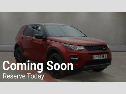 Land Rover Discovery Sport  2.0 TD4 HSE Black SUV 5dr Diesel Auto 4WD Euro 6 (