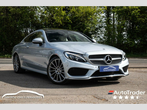 Mercedes-Benz C-Class  2.1 C220d AMG Line (Premium) Coupe 2dr Diesel G-Tr