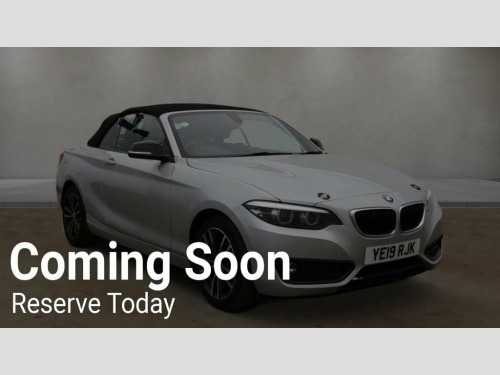 BMW 2 Series  2.0 218d Sport Convertible 2dr Diesel Auto Euro 6 