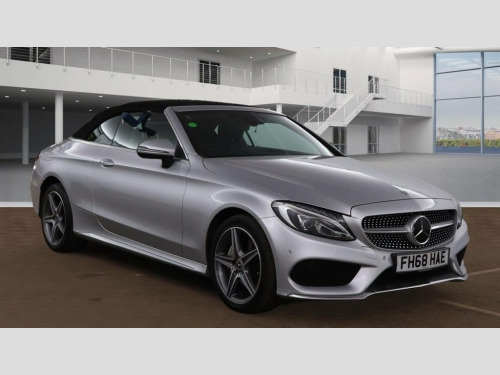 Mercedes-Benz C-Class  2.1 C220d AMG Line (Premium Plus) Cabriolet 2dr Di