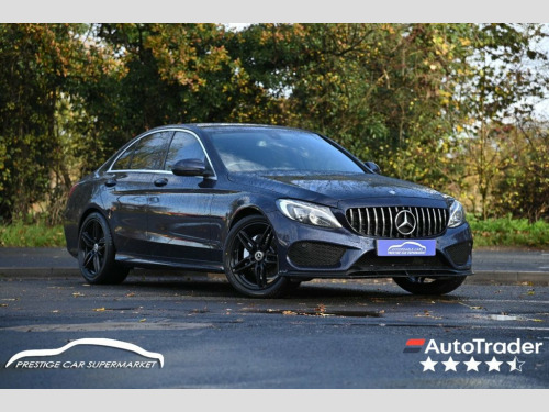 Mercedes-Benz C-Class C220 2.1 C220 BlueTEC AMG Line Saloon 4dr Diesel G-Tron 