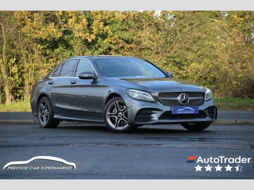 Mercedes-Benz C-Class C200 1.5 C200 MHEV EQ Boost AMG Line (Premium) Saloon 4