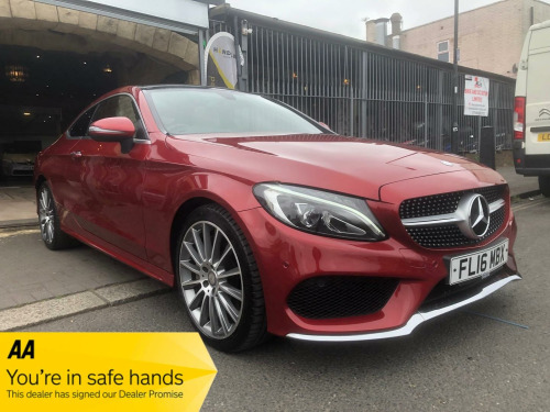 Mercedes-Benz C-Class C300 2.0 C300 AMG Line (Premium) 7G-Tronic+ Euro 6 (s/s) 2dr