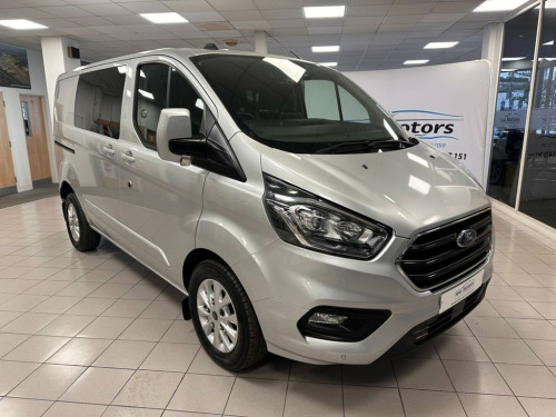 Ford Transit Custom  2.0 320 EcoBlue Limited Crew Van Double Cab 5dr Di