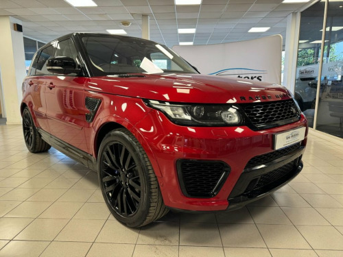 Land Rover Range Rover Sport  5.0 V8 SVR SUV 5dr Petrol Auto 4WD Euro 6 (s/s) (5