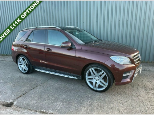 Mercedes-Benz M-Class ML350 3.0 ML350 V6 BlueTEC Sport SUV 5dr Diesel G-Tronic