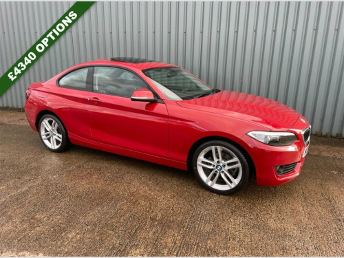 BMW 2 Series  1.5 218i SE Coupe 2dr Petrol Auto Euro 6 (s/s) (13