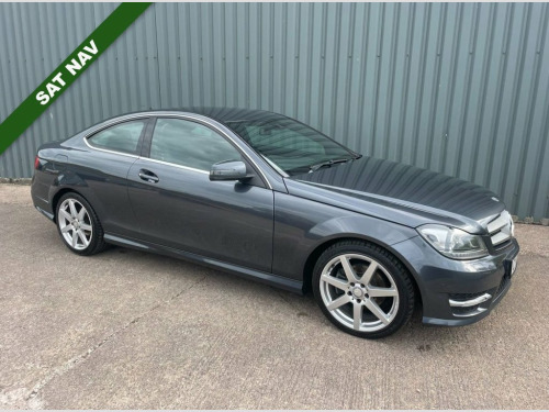 Mercedes-Benz C-Class C180 1.6 C180 BlueEfficiency AMG Sport Coupe 2dr Petrol