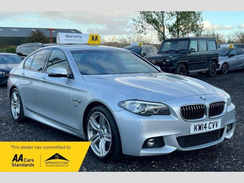 BMW 5 Series  2.0 520d M Sport Saloon 4dr Diesel Auto Euro 6 (s/s) (184 ps)