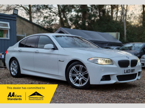 BMW 5 Series  2.0 520i M Sport Saloon 4dr Petrol Auto Euro 5 (s/s) (184 ps) 