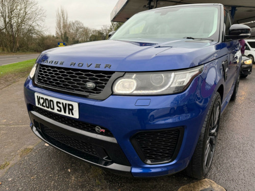 Land Rover Range Rover Sport  5.0 V8 SVR Auto 4WD Euro 6 (s/s) 5dr