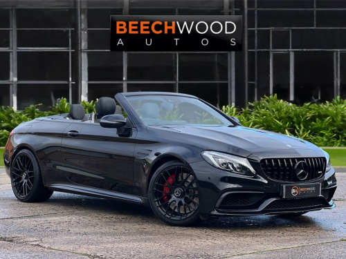 Mercedes-Benz C-Class  4.0 C63 V8 BiTurbo AMG S (Premium) Cabriolet 2dr P