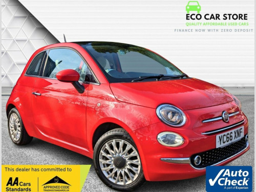 Fiat 500  1.2 Lounge Euro 6 (s/s) 3dr