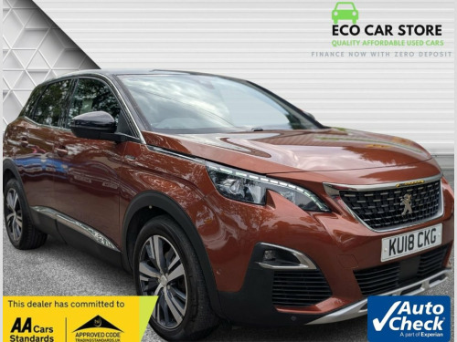 Peugeot 3008 Crossover  2.0 BlueHDi GT Line SUV 5dr Diesel Manual Euro 6 (