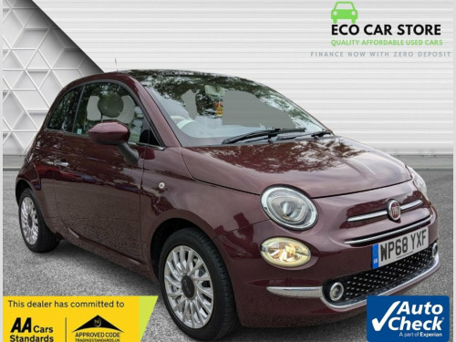 Fiat 500  1.2 Lounge Hatchback 3dr Petrol Manual Euro 6 (s/s