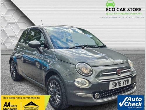 Fiat 500  1.2 Lounge Hatchback 3dr Petrol Manual Euro 6 (s/s