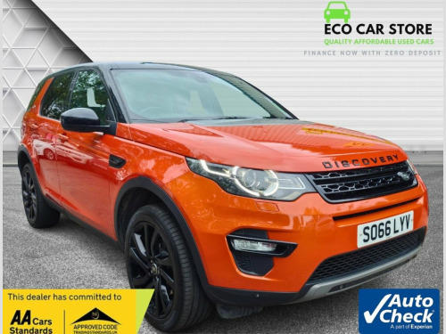 Land Rover Discovery Sport  2.0 TD4 HSE Black SUV 5dr Diesel Auto 4WD Euro 6 (