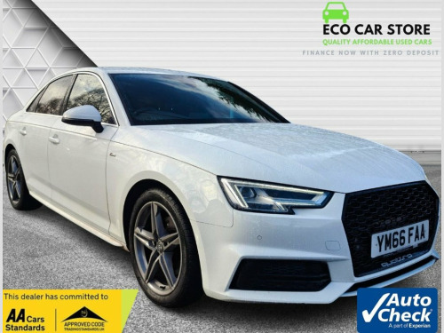 Audi A4  2.0 TFSI S line Saloon 4dr Petrol Manual Euro 6 (s