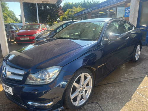 Mercedes-Benz C-Class C180 1.6 C180 BlueEfficiency AMG Sport G-Tronic+ Euro 5 (s/s) 2dr
