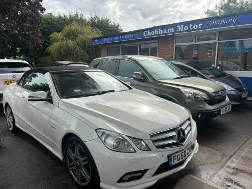 Mercedes-Benz E-Class E350 3.0 E350 CDI V6 BlueEfficiency Sport Cabriolet G-Tronic Euro 5 2dr