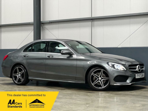 Mercedes-Benz C-Class  2.1 C220d AMG Line G-Tronic+ Euro 6 (s/s) 4dr