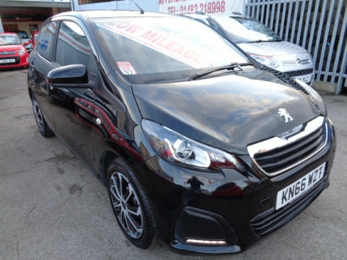 Peugeot 108  1.0 Active Hatchback 5dr Petrol Manual Euro 6 KN66WZT