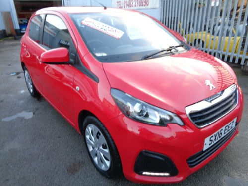 Peugeot 108  1.0 Active Hatchback 5dr Petrol Manual Euro 6 (68 ps)