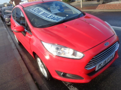 Ford Fiesta  1.25 Zetec Hatchback 3dr Petrol Manual Euro 6 PL15FTA 